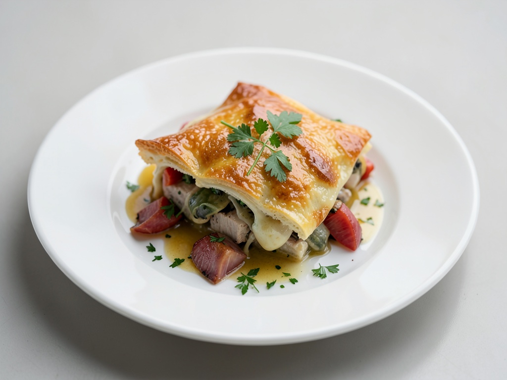 Torta di pesce con pasta sfoglia