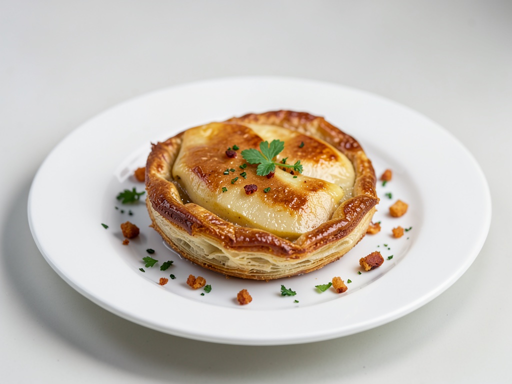 Tarte croustillante aux pommes en pâte feuilletée