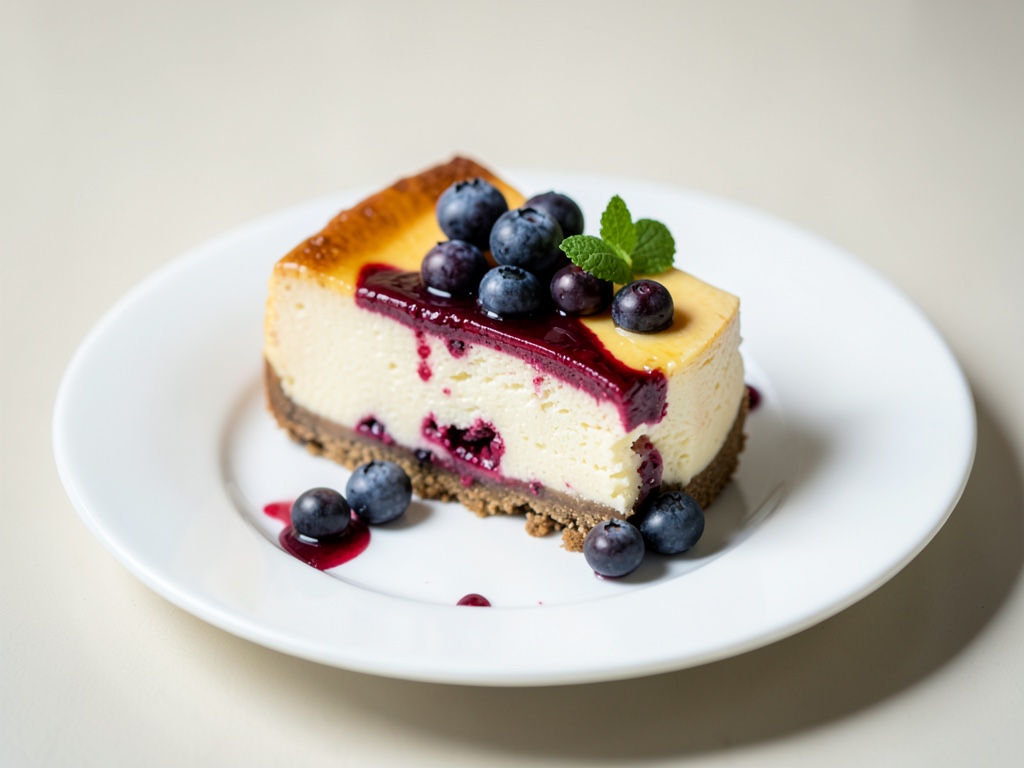 Blaubeer-Käsekuchen vom Blech