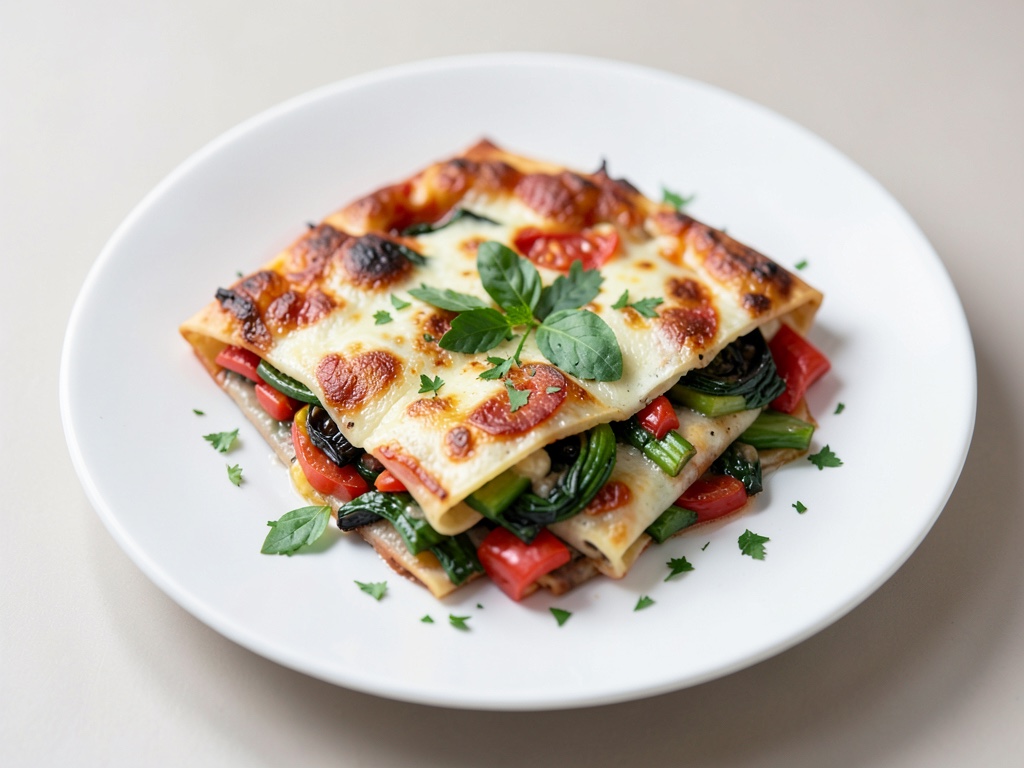 Pizza al forno con verdure