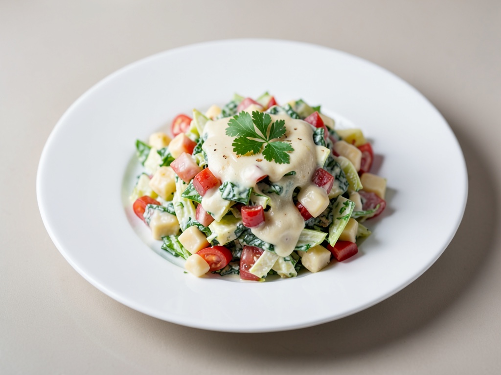 Insalata di patate veloce con formaggio