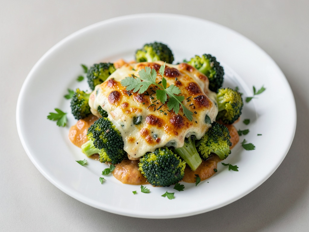Gratin di cavolfiore e broccoli