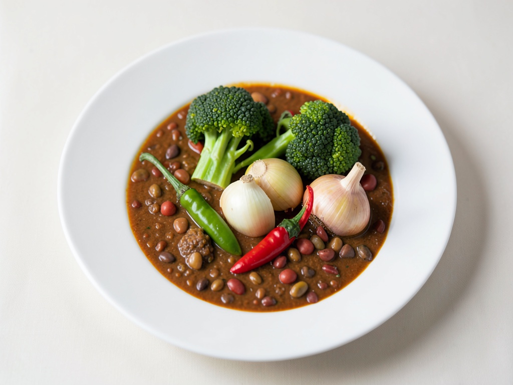Curry al forno di cavolfiore, romanesco e ceci