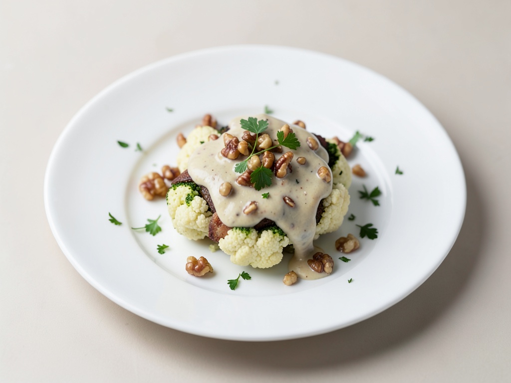 Cavolfiore con salsa cremosa alle noci (Turchia)