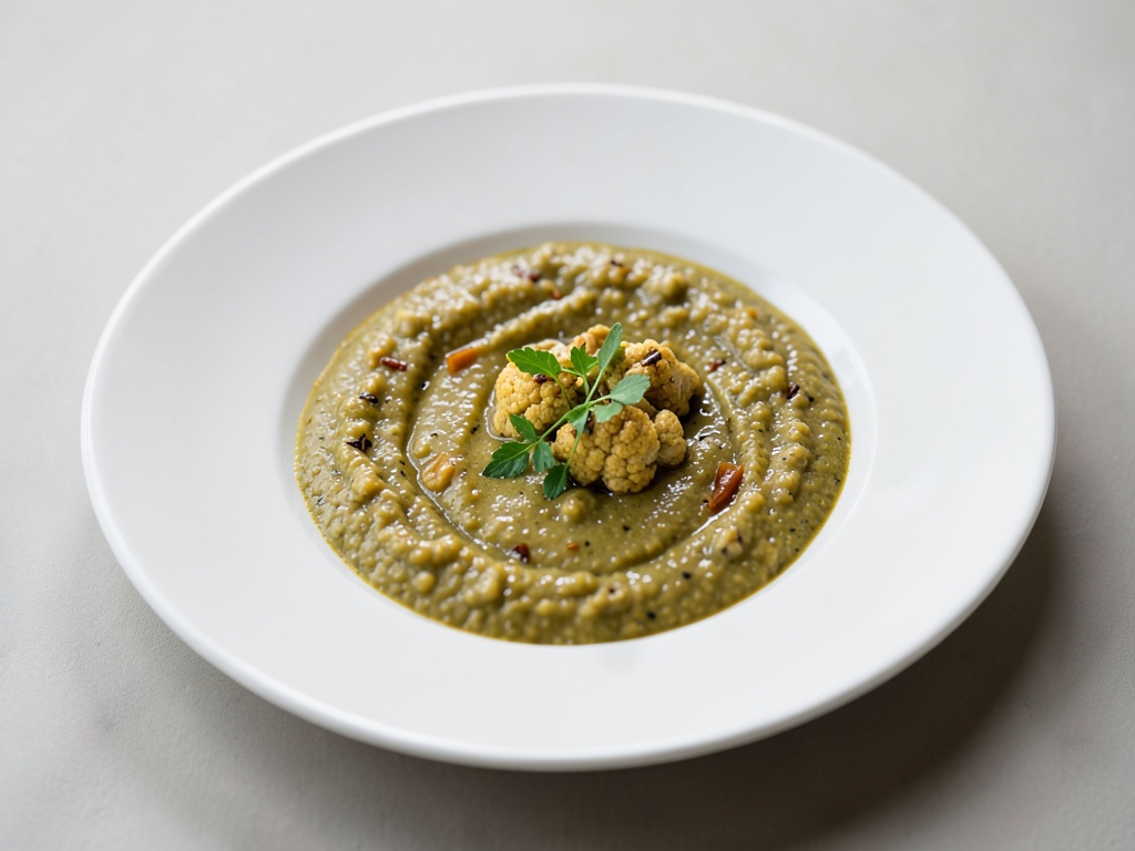 Zuppa vellutata di cavolfiore e zafferano