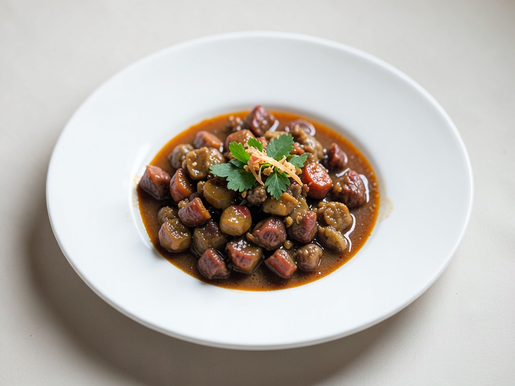 Estofado picante de judías y chorizo