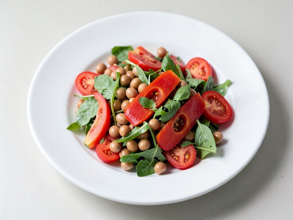 Insalata rinfrescante di fagioli e papaia