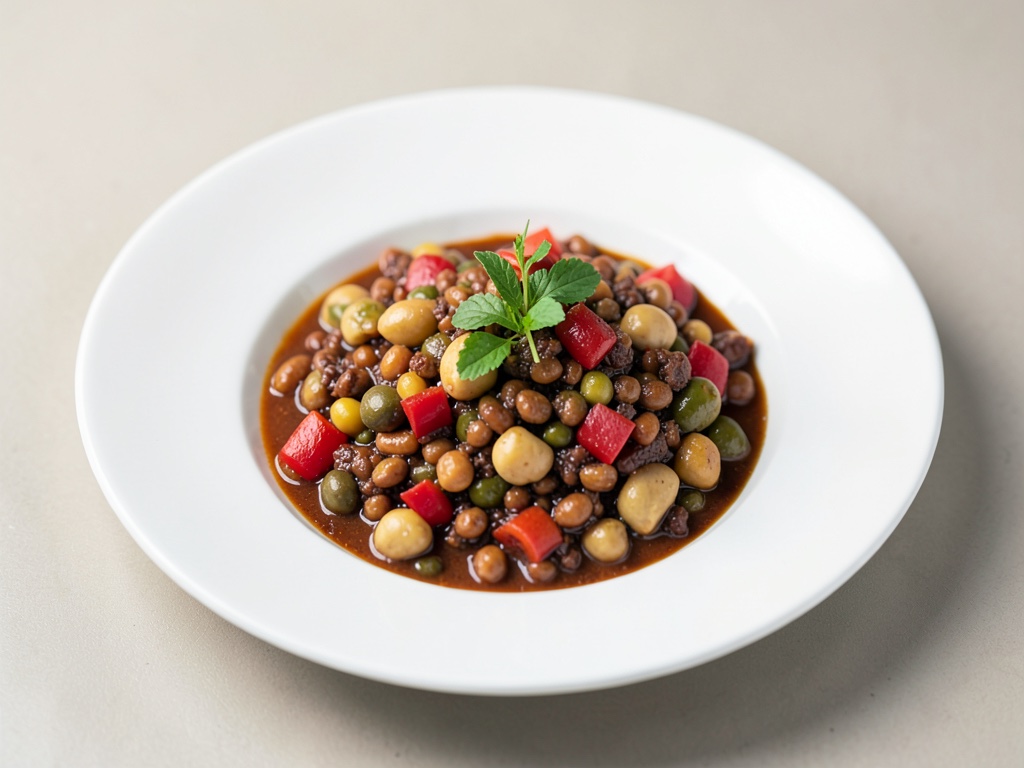 Gemüsigemüse mit Bohnen und Chili