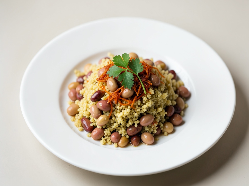 Couscous di fagioli allo zafferano