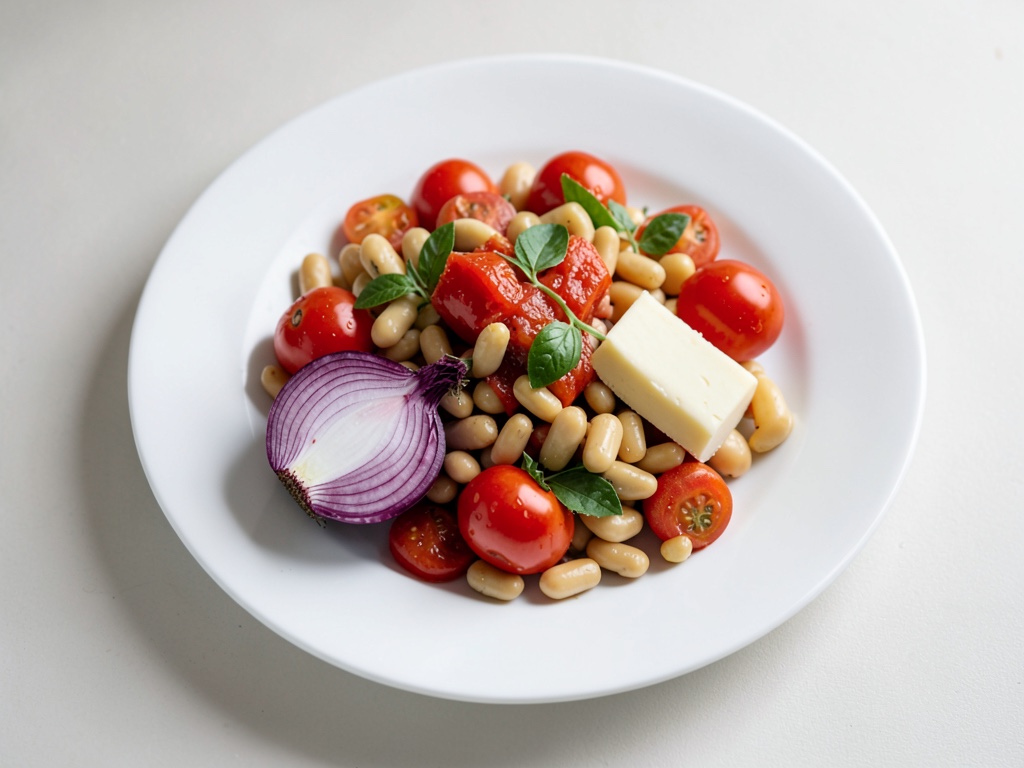 Insalata di Fagioli e Pomodori
