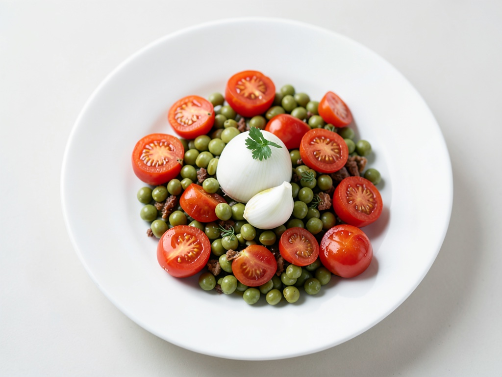 Padella di verdure con fagioli