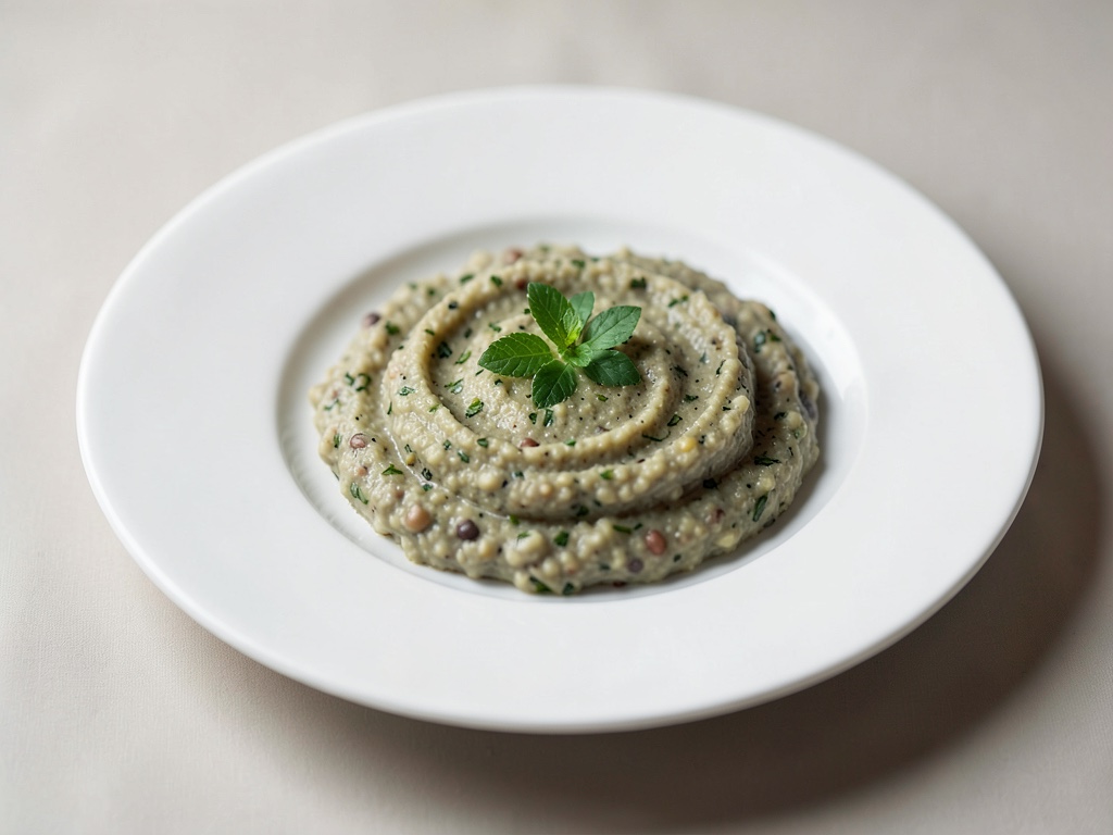 Purea di fagioli profumata