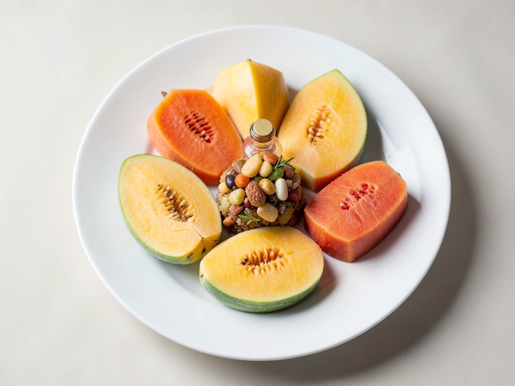 Melonen-Bowle