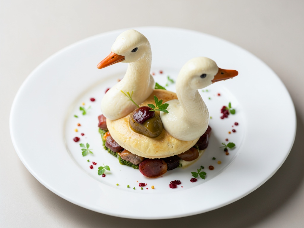 Cigni classici di pasta choux