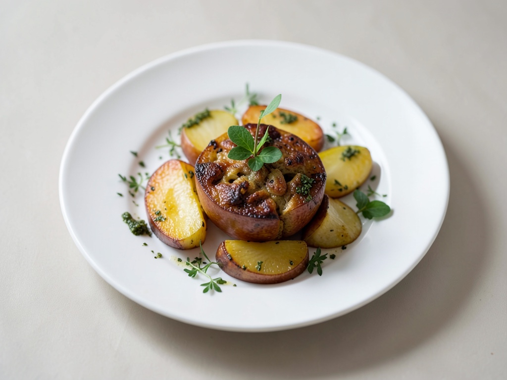 Mele al forno vegane