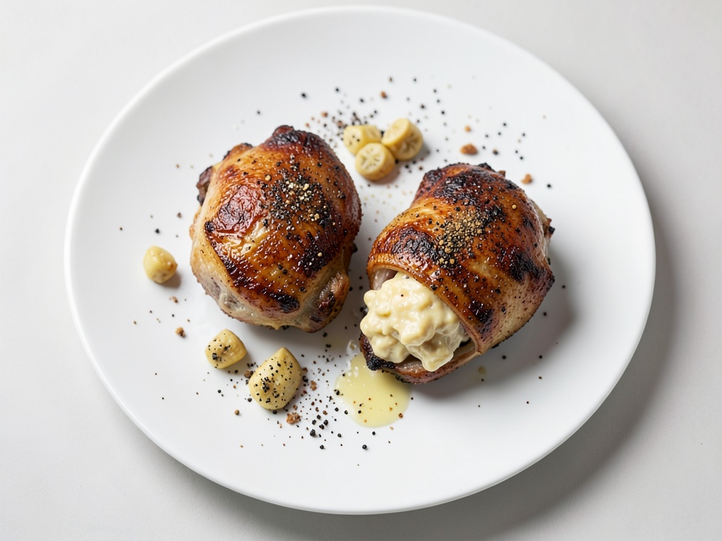 Petto di pollo ripieno al quark