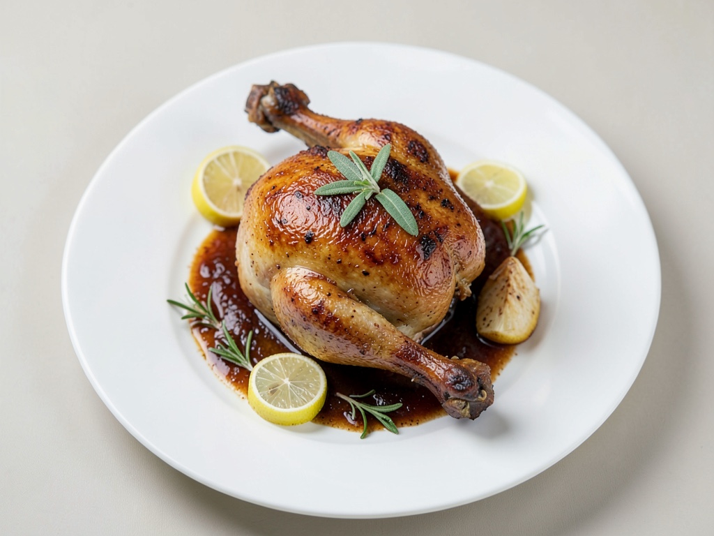 Pollo croccante con salvia e limone