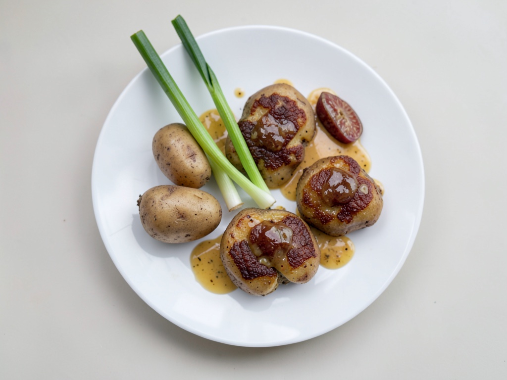 Patate croccanti con salsa al fico