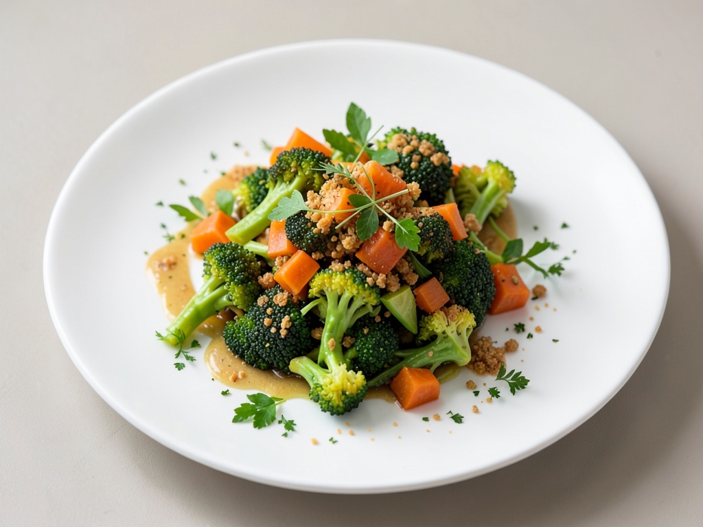 Insalata croccante di broccoli e zucca