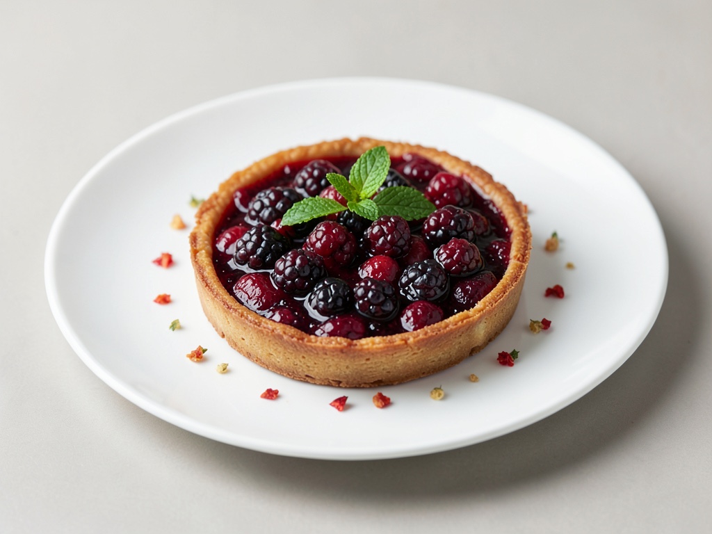 Saftige Brombeer-Quark-Törtchen