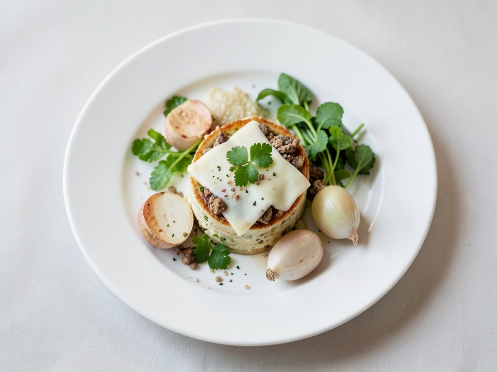 Gratin croccante di cavolo e formaggio