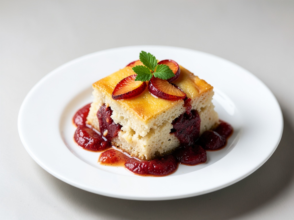 Budino di pane alle albicocche