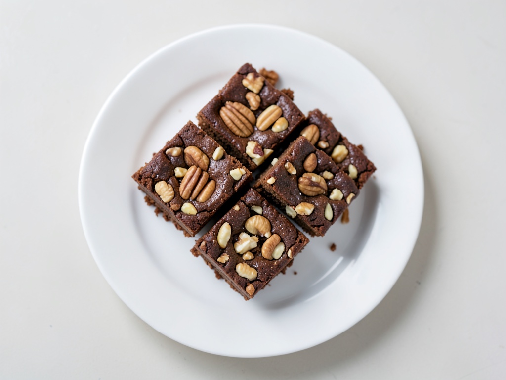 Knusprige Schoko-Walnuss-Brownies
