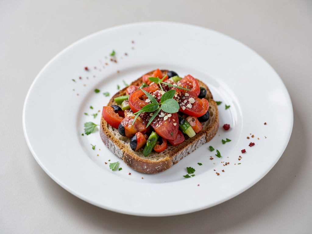 Bruschetta romana sencilla