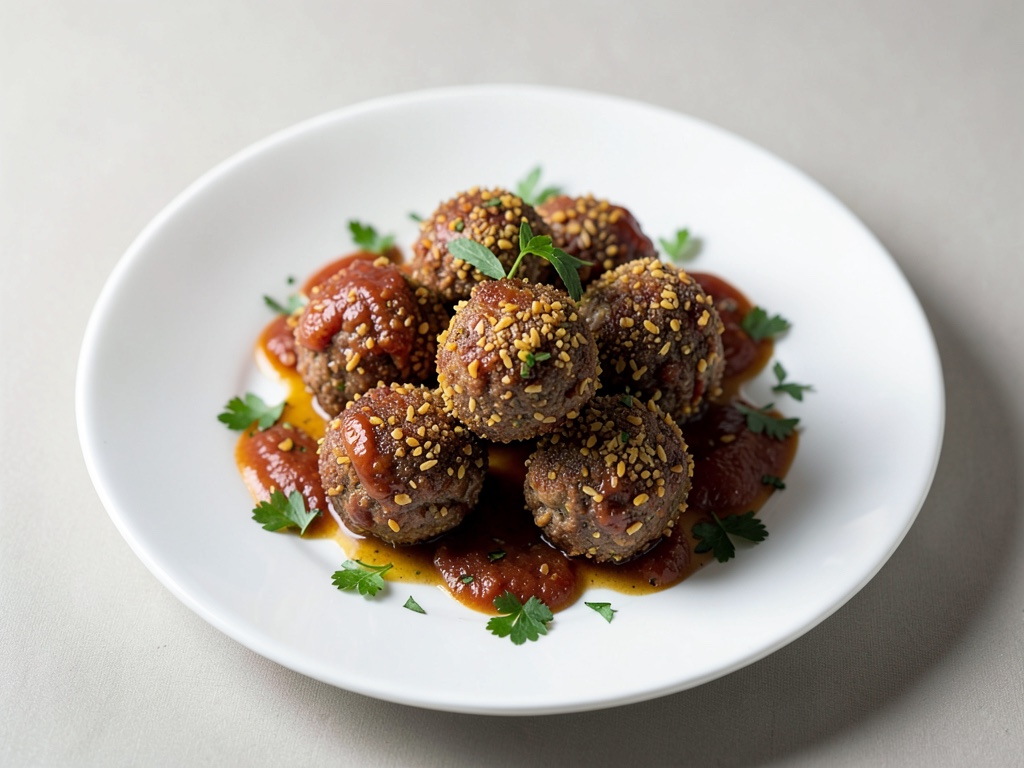 Polpette croccanti con guscio di noci