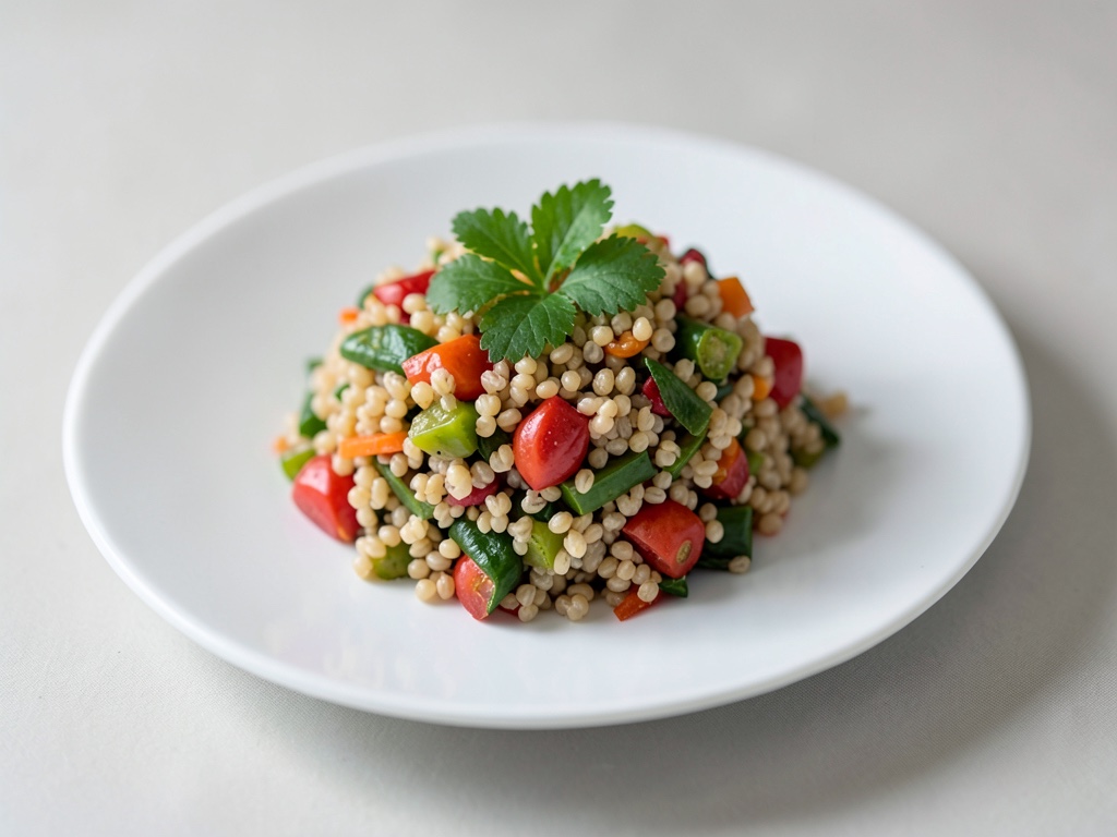 Insalata di bulgur e peperoni