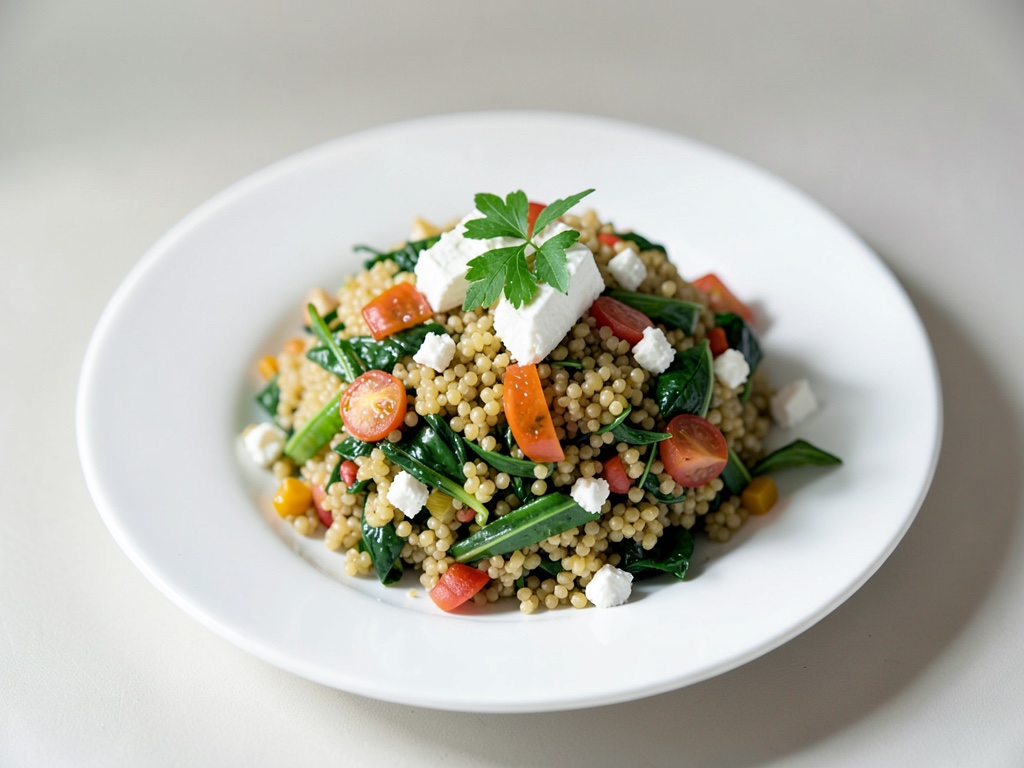 Insalata di bulgur con feta