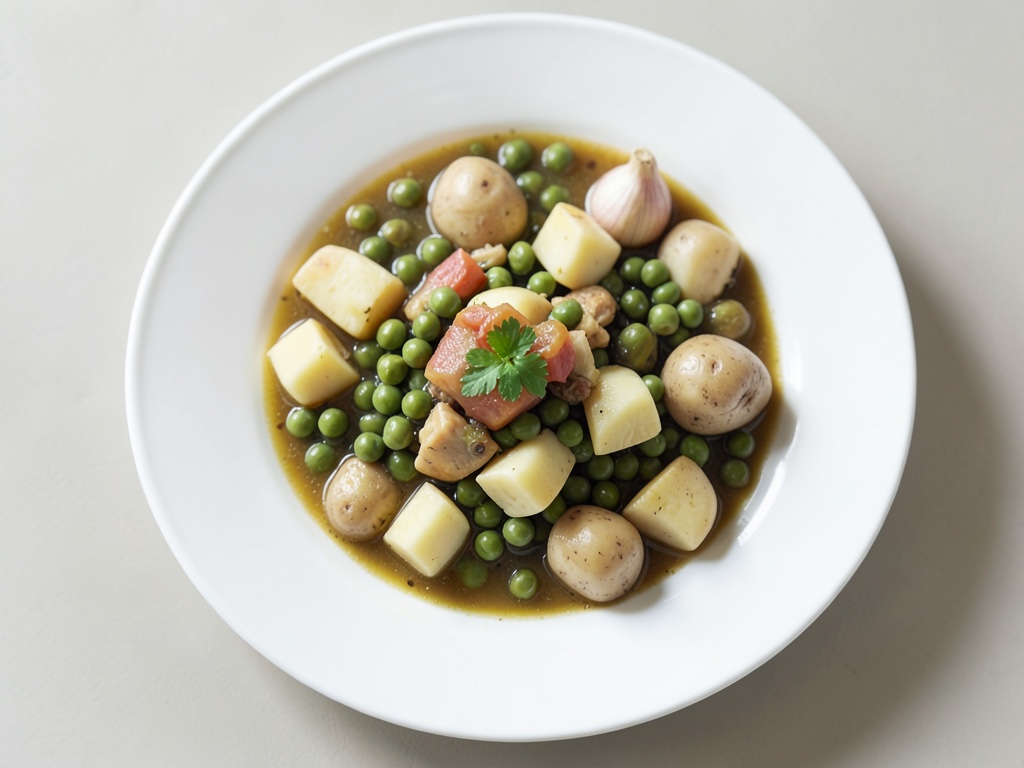 Stufato di patate e verdure miste
