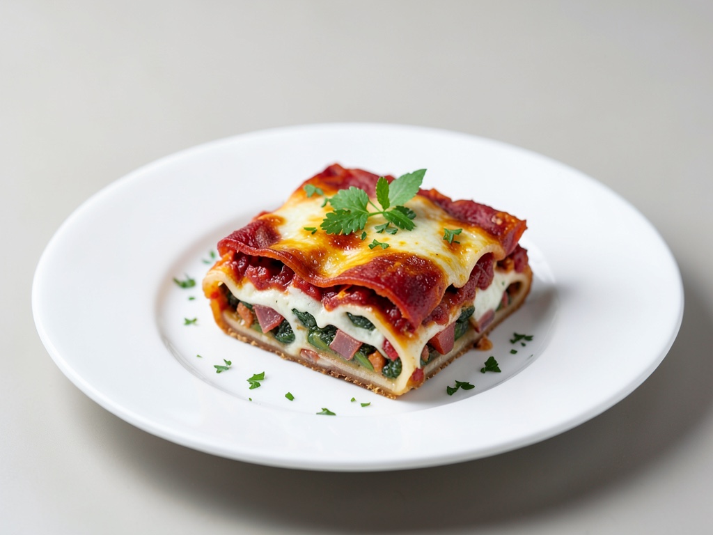 Bunte Lasagne