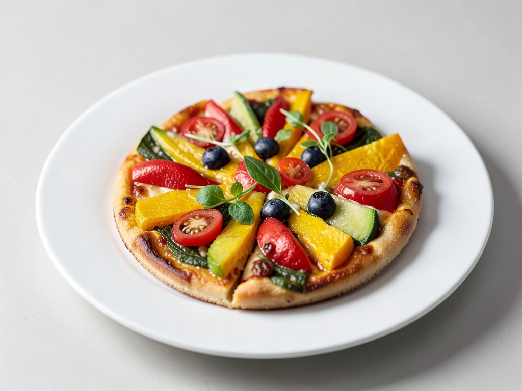 Pizza di Melone Colorata
