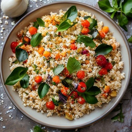 Insalata di Bulgur Colorata
