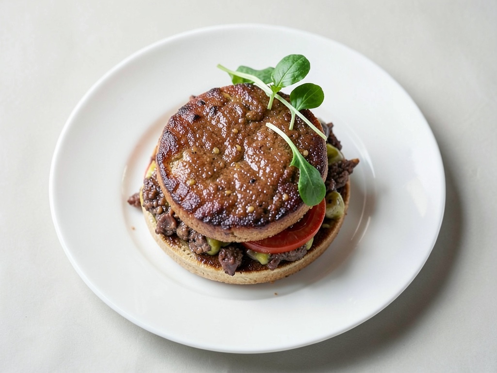Panini per hamburger con pasta madre