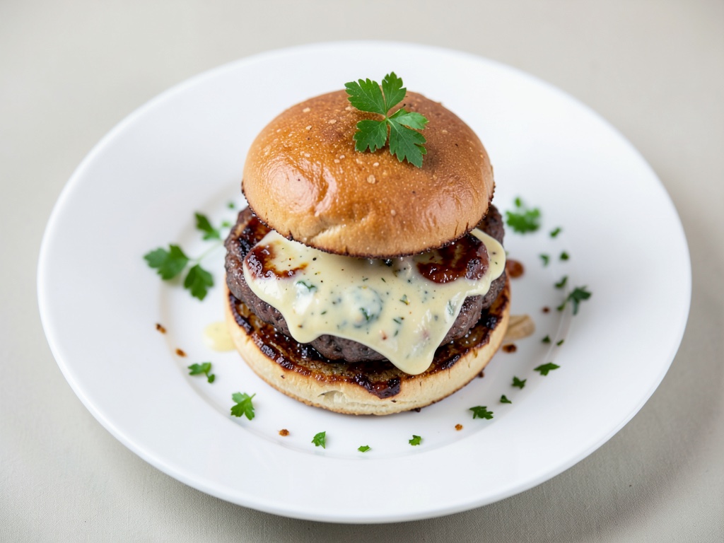 Burger succulenti con ripieno cremoso