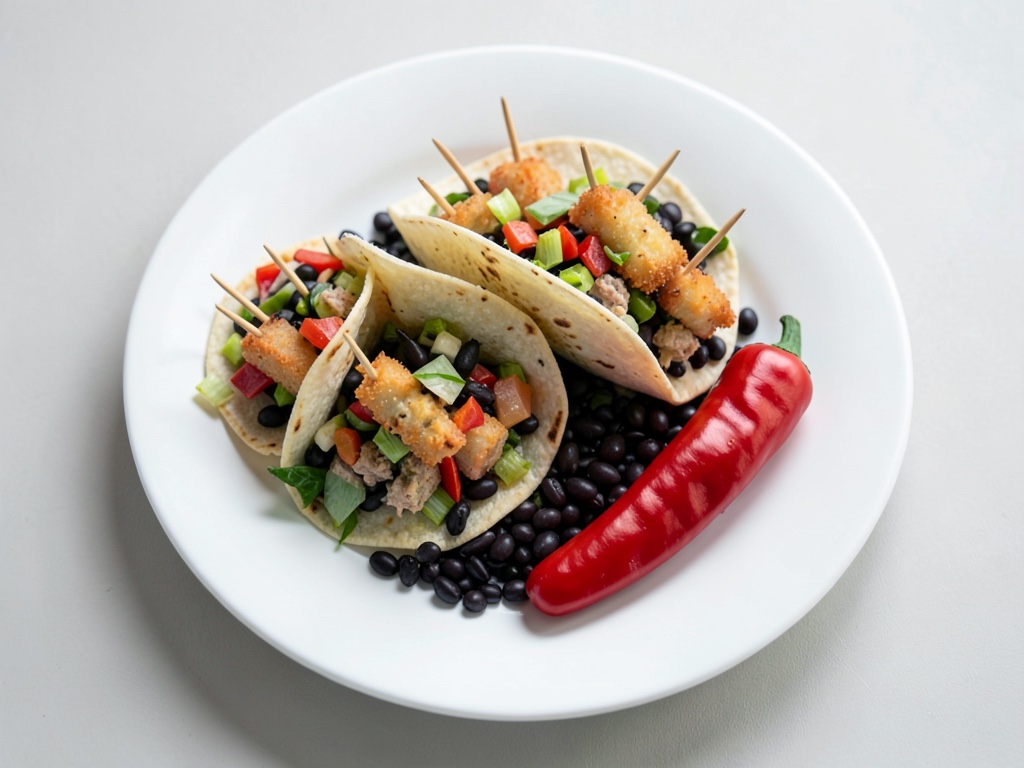 Burritos au poisson et légumes