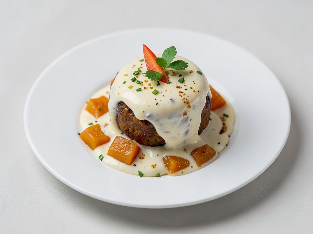 Frullato cremoso al kaki con latte di butirro