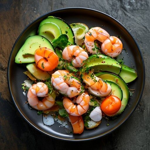 California Maki con gamberi e avocado
