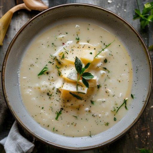 Zuppa cremosa al Camembert