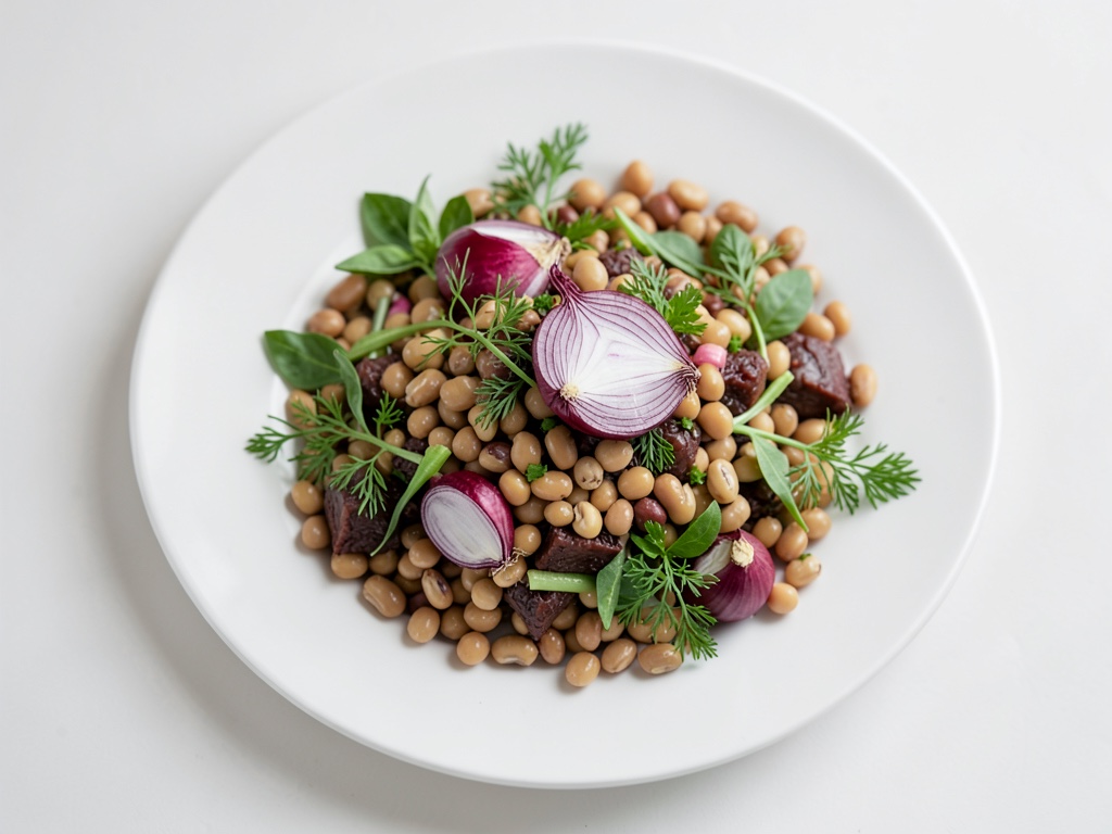 Insalata cremosa di fagioli e tonno