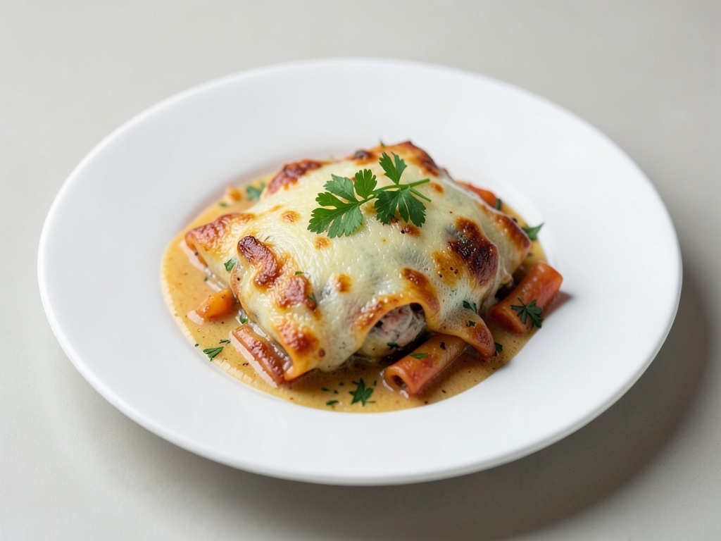 Cannelloni au poisson gratinés