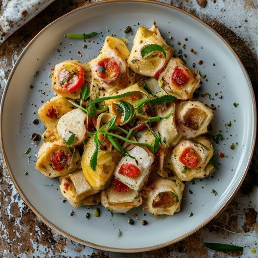 Gratin de cannelloni au ragout de légumes