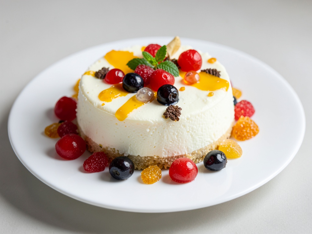 Cassata italienne de fête aux fruits confits