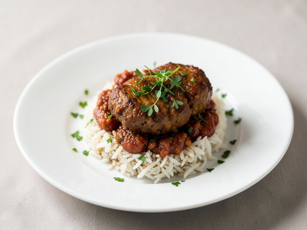 Cevapcici con riso