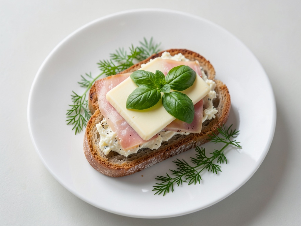 Tost de Queso y Champiñones