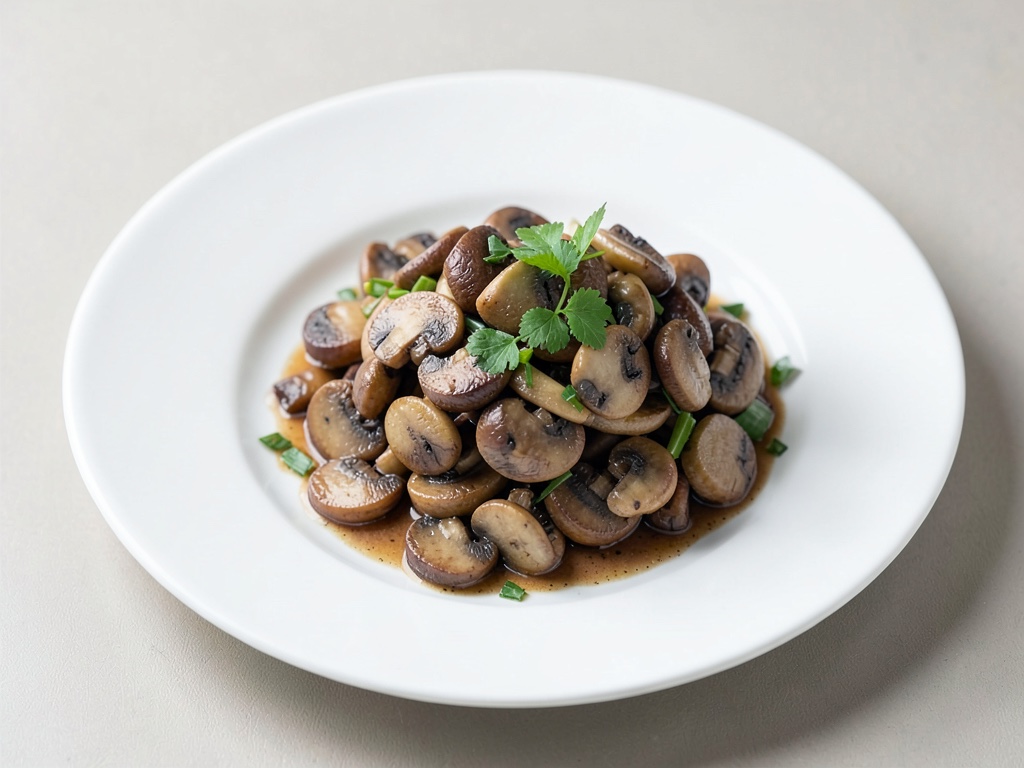 Poêle rapide aux champignons et oignons