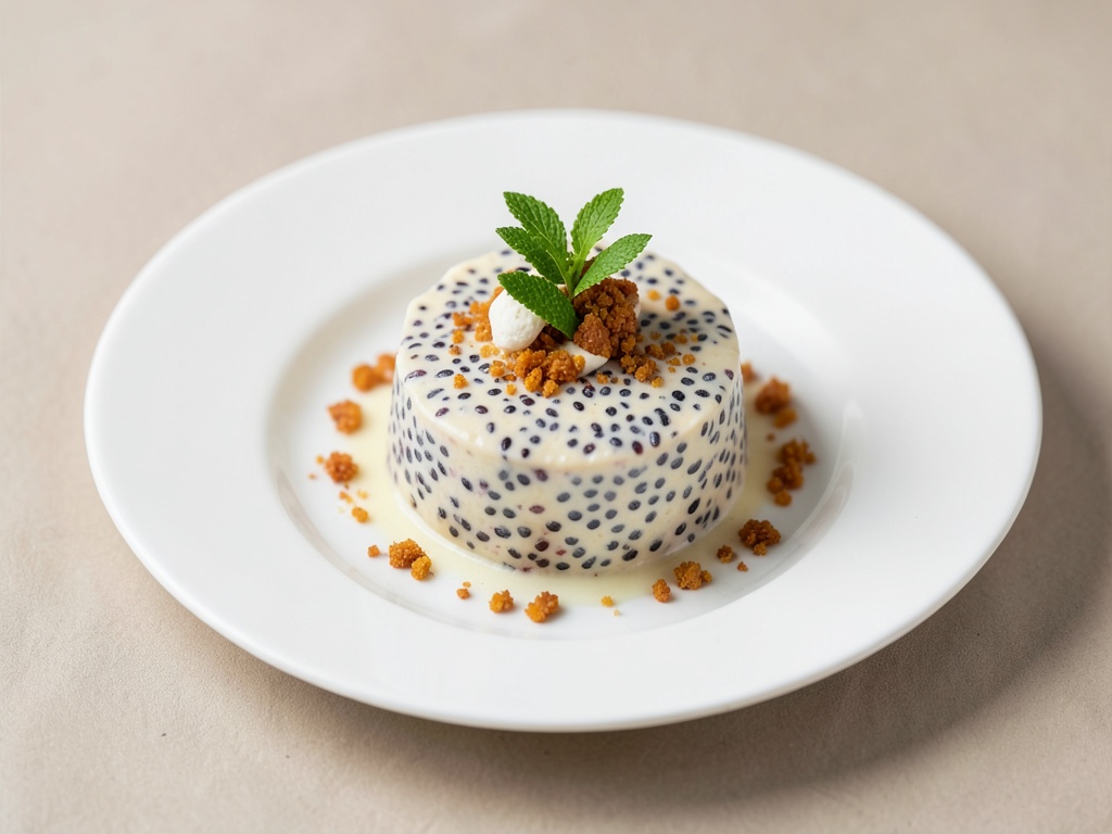 Puding de chía con vainilla