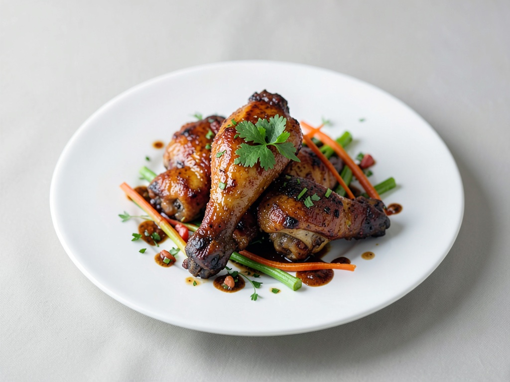Ali di pollo marinati all'asiatica
